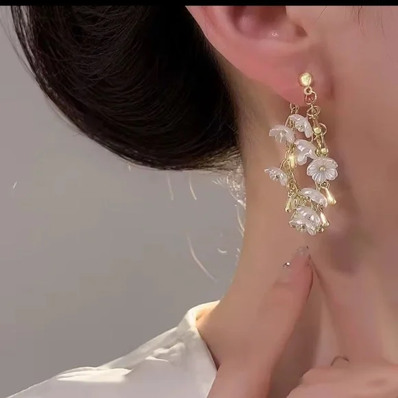 Pearl Jewelry Beautiful earrings - Picture 8 of 11